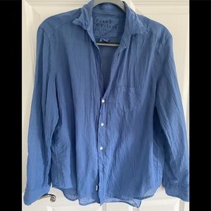 Soft chambray blouse.
